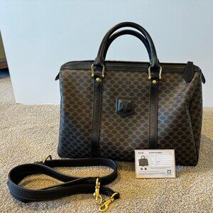 Celine Macadam Black - Vintage Handbag